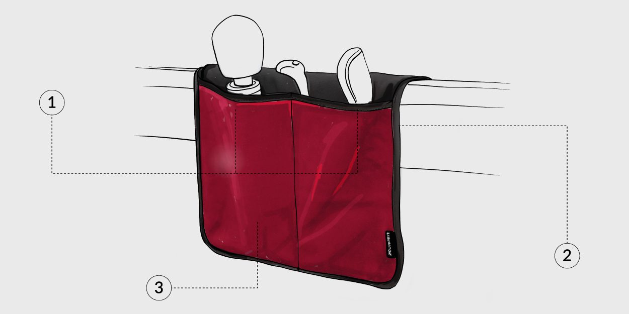 Bedside Storage Caddy