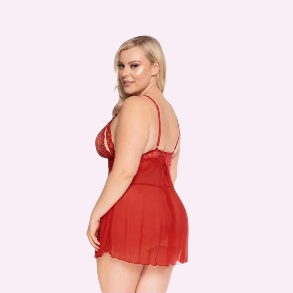 Peekaboo Babydoll with G-String